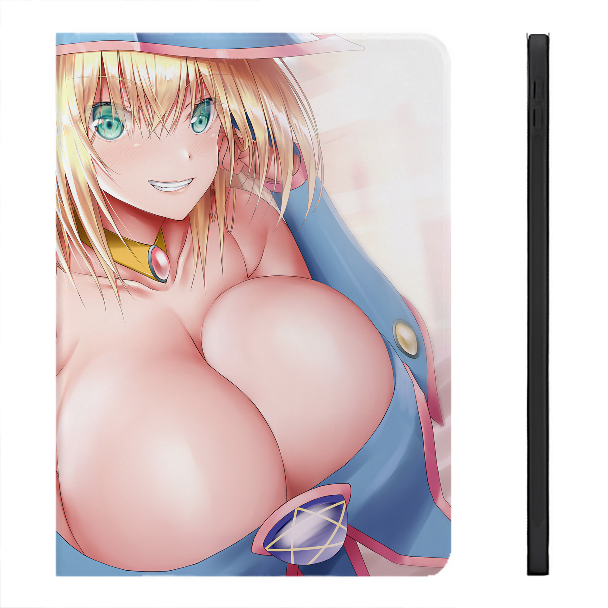 （画像用） 遊☆戯☆王 Yu-Gi-Oh! IPadケース ペンホルダー付き ブックスタイルデザイン
